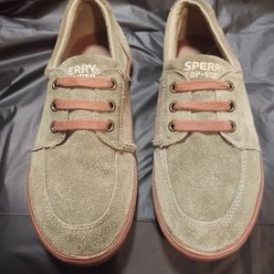 Suede Sperry shoes ! All sales are final